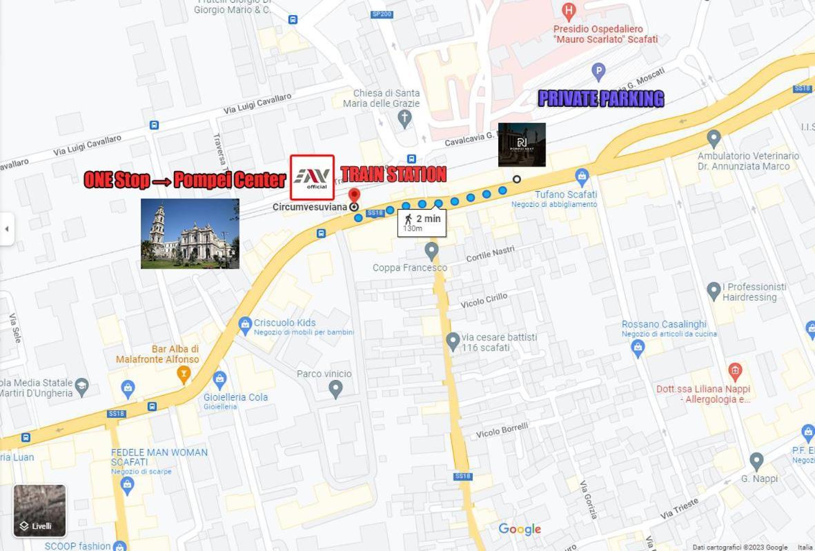 斯卡法蒂Pompei Next公寓 外观 照片